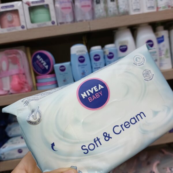 lingettes nivea soft and cream