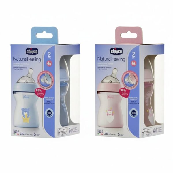 ✨ الأناقة والراحة في زجاجة واحدة.. Chicco NaturalFeeling ✨